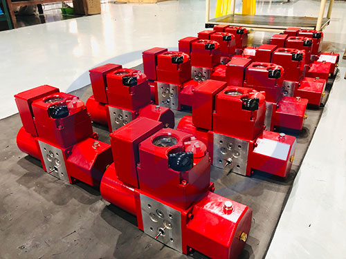 液壓動力單元生產中